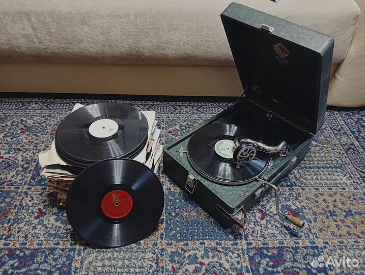 Патефонные пластинки на 78 об/мин