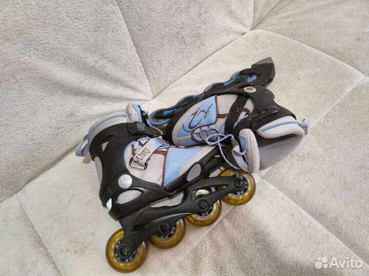 Роликовые коньки детские раздвижные