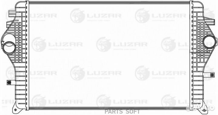 Интеркулер Хавал H6 14- 1.5T