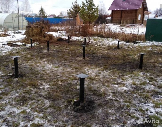 Сваи винтовые D76