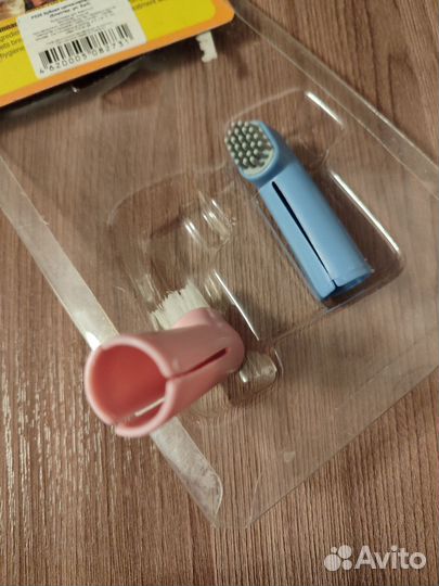 Набор зубных щёток для животных