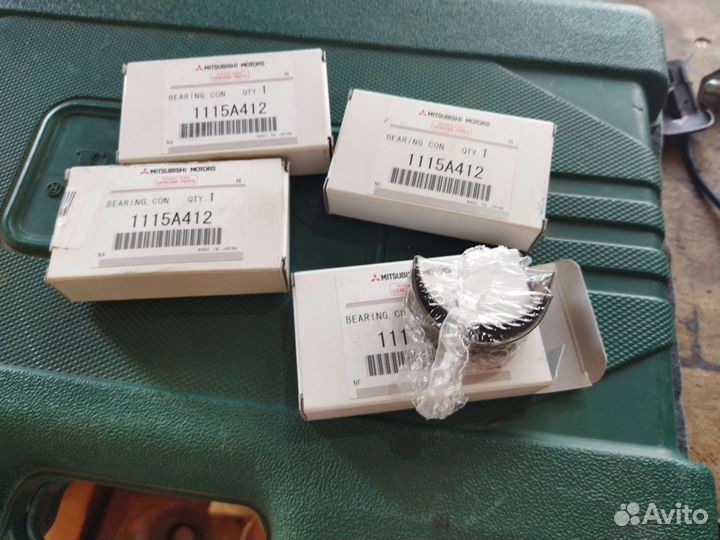 Вкладыши шатунные Mitsubishi eclipse 4g63t