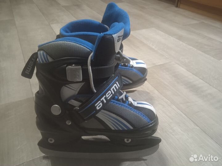 Коньки детские раздвижные atemi