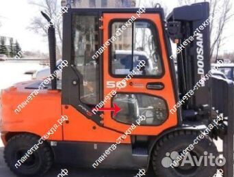 Стекло для вилочного погрузчика doosan D 50 SC-5 с