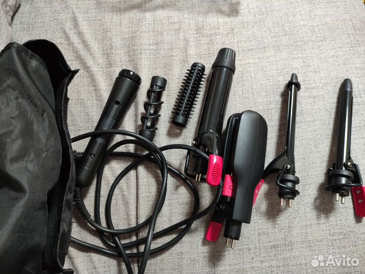 Плойка выпрямитель для волос 5 в одном