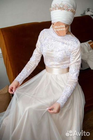 Свадебное платье на Никах