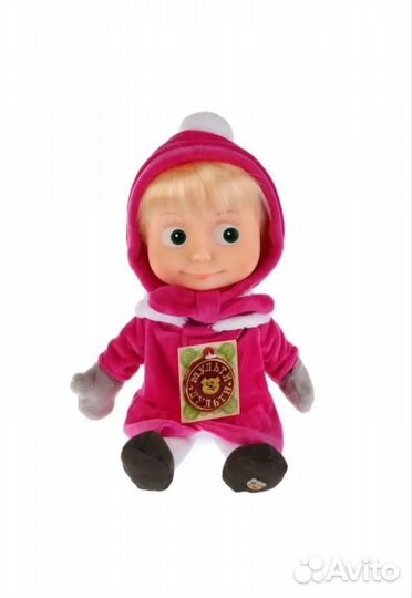 Музыкальная игрушка Маша с этикеткой