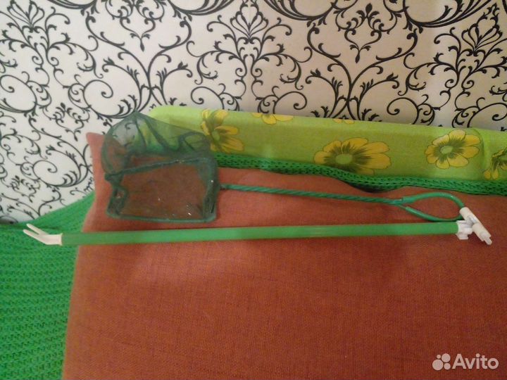 Сачок и очиститель аквариума