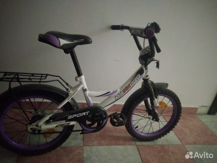 Детский велосипед 16 колеса