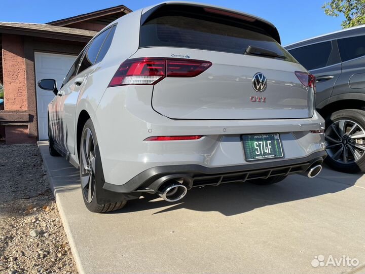 Насадки на выхлоп от VW Golf 8 GTI Clubsport