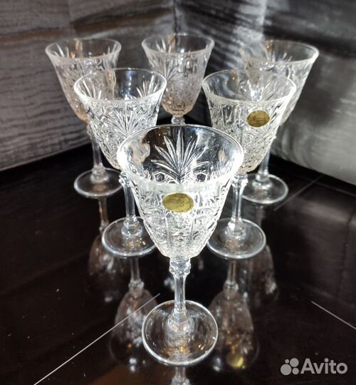 Хрустальные рюмки Франция Cristal dArques