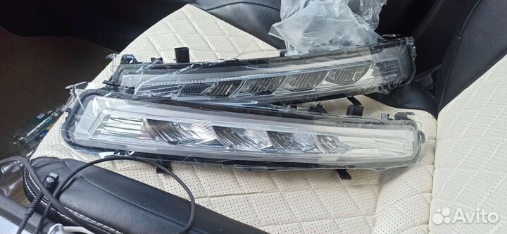 Дневные ходовые огни дхо мондео 4 рест комплект
