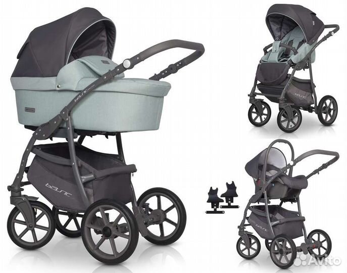 Коляска rico basic 3 в 1