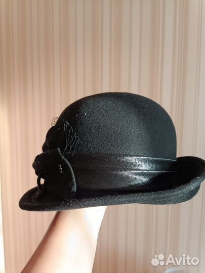 Шляпа фетровая женская