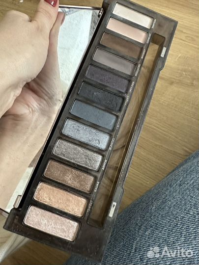 Палитра теней urban decay smoky