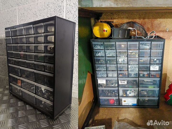 Новый Стеллаж для мелочей Органайзер с ячейками