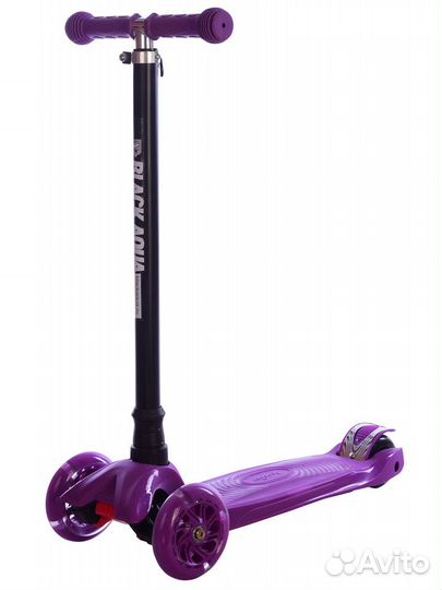 Самокат MG003 фиолетовый