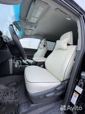 Авточехлы из экокожи Тойота Прода 150