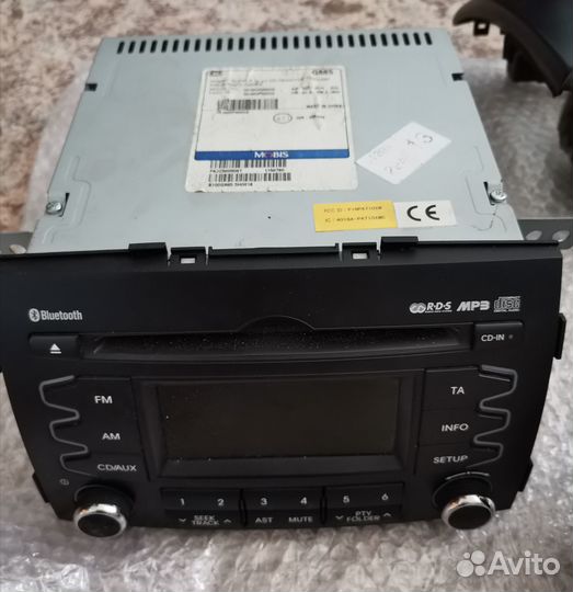 Штатная магнитола Kia Sorento 2 2012г