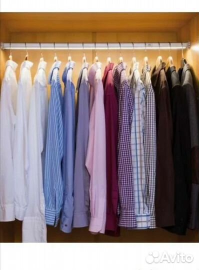 Штанги для одежды с подсветкой