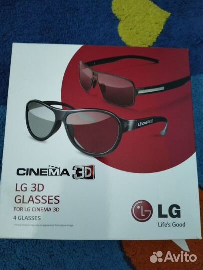 3D очки lg