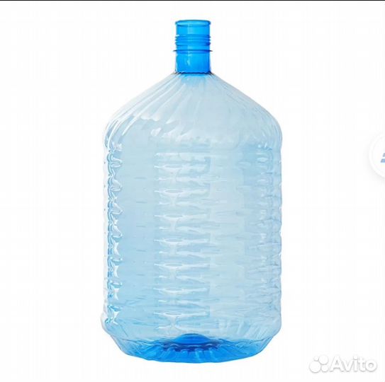 Бутыль 19 литров бу без ручки