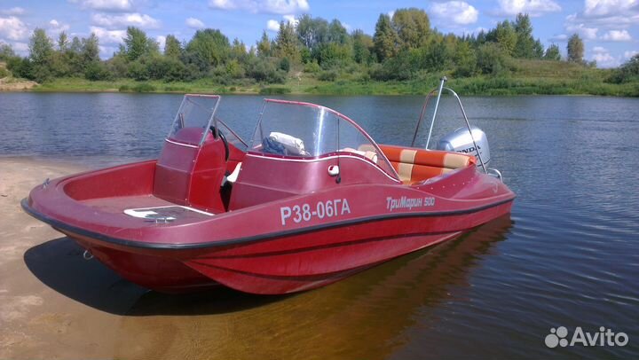 Катер Тримарин 500 + Honda 90 Инжектор