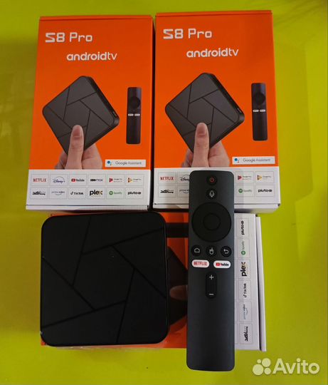 Андроид тв приставка S8 Pro 4/32