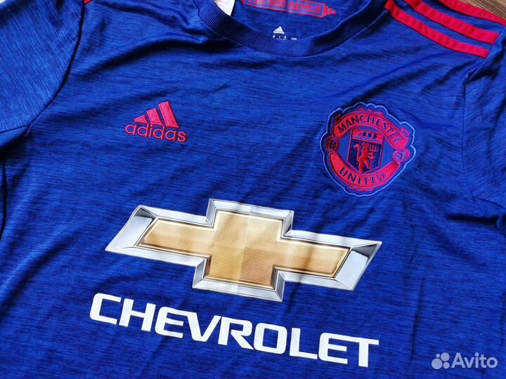 Manchester United 2016 Adidas футбольная майка