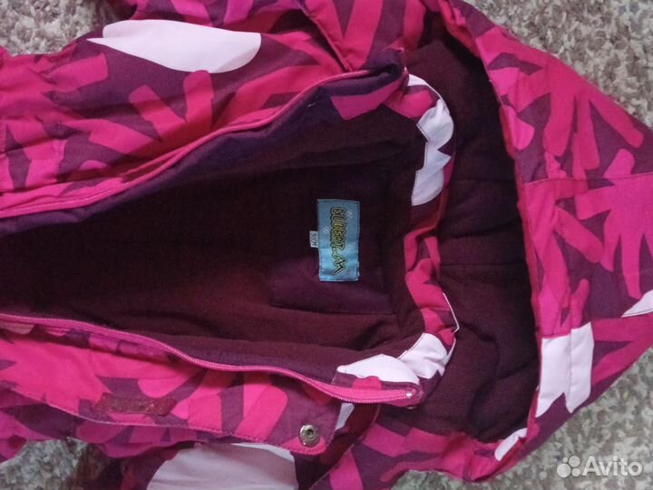 Зимний комбинезон для девочки