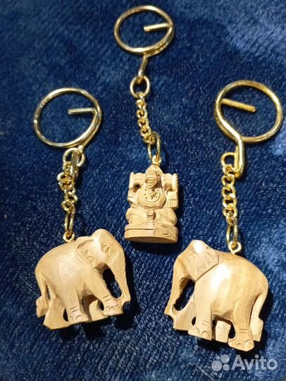 Брелок слоник 3*3см