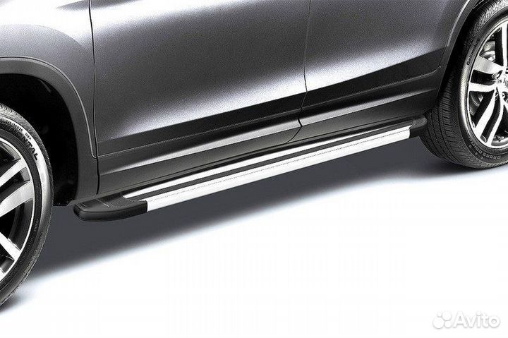 Пороги алюминиевые Geely emgrand X7