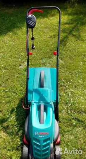 Газонокосилка электрическая bosch