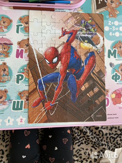 Пазлы для малышей пакетом