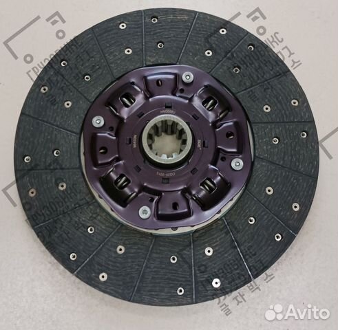 Диск сцепления 380*220*10*44.5, Zevs HND058U