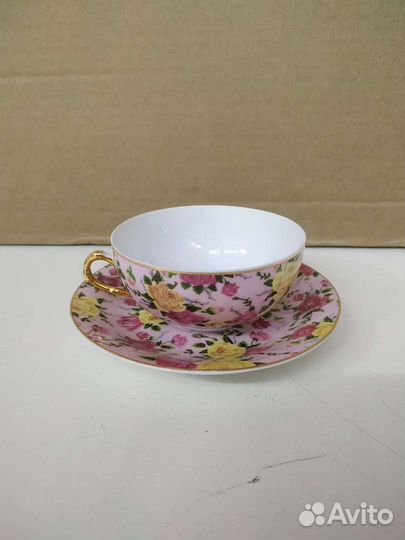 Чайный набор сервиз фарфор 6 персон