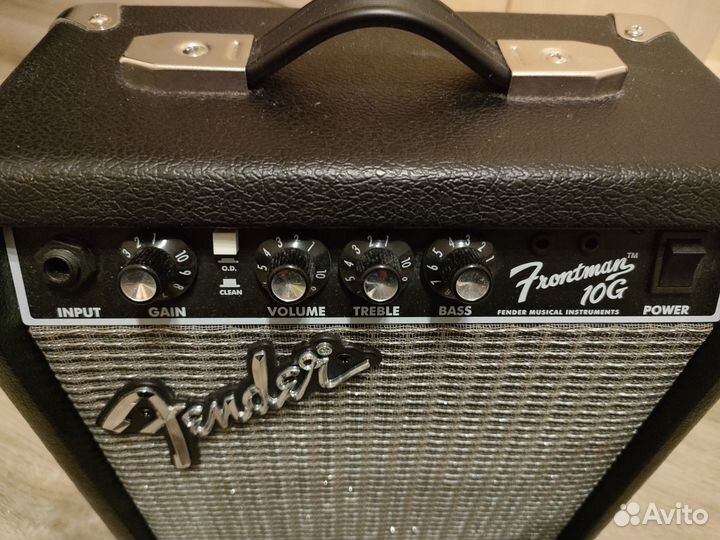 Гитарный комбоусилитель fender frontman 10g