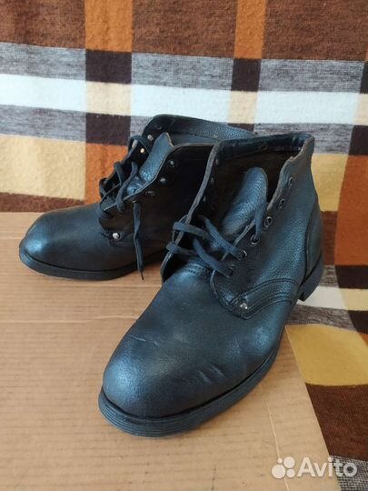 Ботинки СССР кожаные на гвоздях