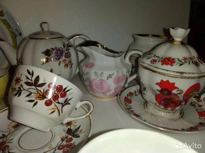 Чайные пары и предметы