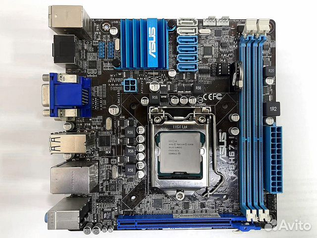 Материнская плата asus P8H67-I купить в Уфе | Электроника | Авито