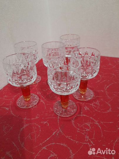 Фужеры винтаж Олимпиада 80