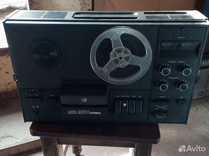 Катушечный магнитофон elfa 201-1
