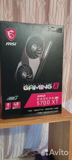 Видеокарта rx 5700 xt 8gb
