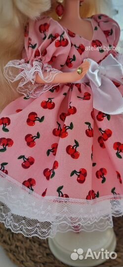 Платье для куклы барби 90