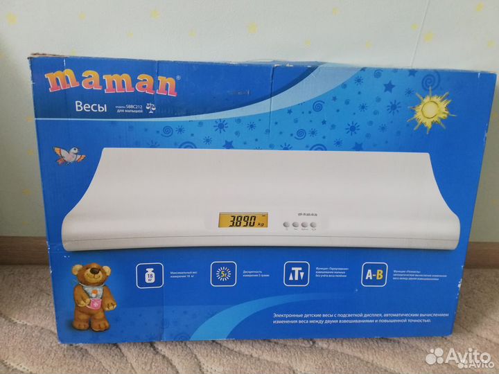 Детские весы maman