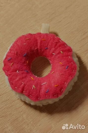 Пончик из фетра