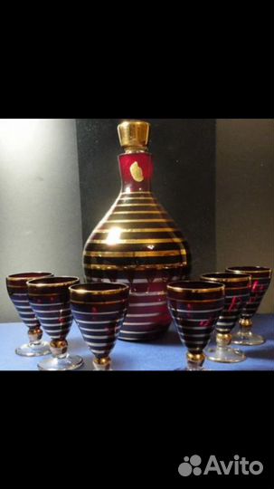 Графин Богемия 60-70-е года