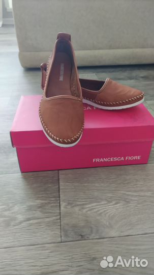 Мокасины женские 37 размер натуральная кожа