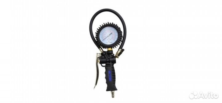 Пистолет д/подкачки шин с манометром Geko 0-12 бар