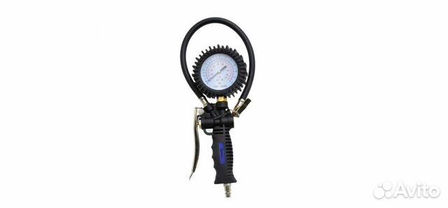 Пистолет д/подкачки шин с манометром Geko 0-12 бар
